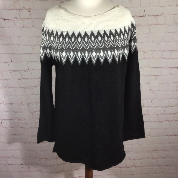 CCK Style Long Sleeve Knit Pullover Sweater - Size Small/36 - Picture 1 of 6